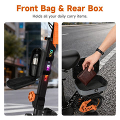 【Ruitoo M4 Max】 Electric scooter with Seat