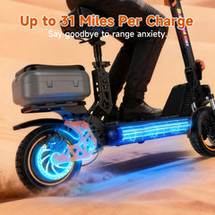 【Ruitoo M4 Max】 Electric scooter with Seat