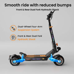 【Ruitoo T2 Master】2400W Dual Motor Electric Scooter