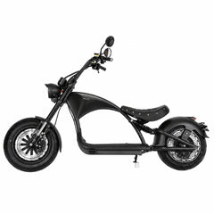 Kugoo M1 Fat Tire Harley Electric Bike | 2000W Urban Cruiser - EEC & COC Certified EU Legal on Road 【 ship from Germany】 4-8 days delivery