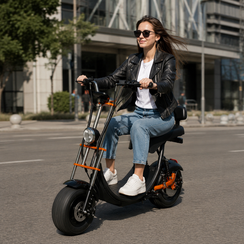 【Kugoo C2 PRO】Moto électrique Fat-Tire 1200W 【Expédition depuis Dubaï ou Chine】