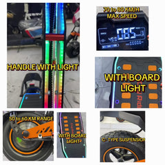 【Kugoo City Ride】E-Scooter High-Performance 1200W Urban Cruiser