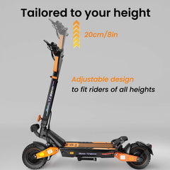 【Ruitoo T2 Master】2400W Dual Motor Electric Scooter