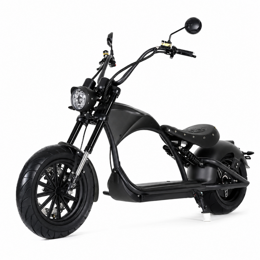 Kugoo M1 Fat Tire Harley Electric Bike | 2000W Urban Cruiser - EEC & COC Certified EU Legal on Road 【 ship from Germany】 4-8 days delivery