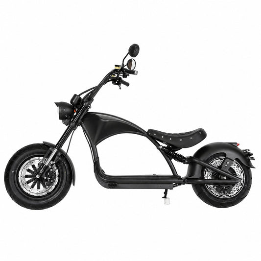 Kugoo M1 Fat Tire Harley Electric Bike | 2000W Urban Cruiser - EEC & COC Certified EU Legal on Road 【 ship from Germany】 4-8 days delivery