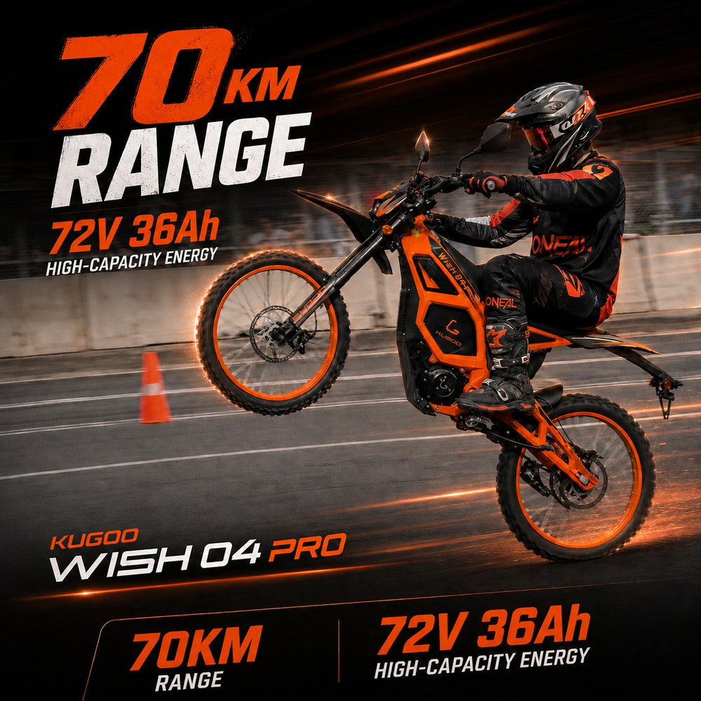 DOMINATE THE DIRT, POWER THE DISTANCE